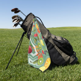 Gemischtes Obst 7 Golfhandtuch