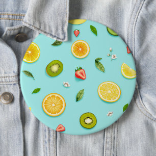 Gemischtes Obst Button