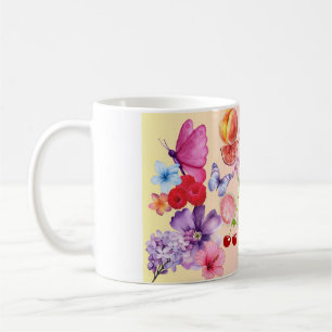 Gemischtes Obst Kaffeetasse