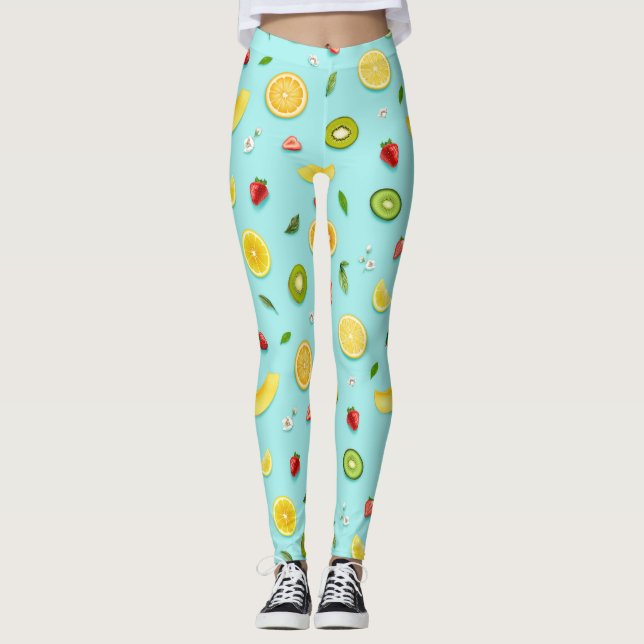 Gemischtes Obst Leggings (Vorderseite)