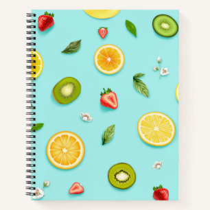 Gemischtes Obst Notizbuch