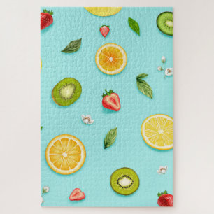 Gemischtes Obst Puzzle