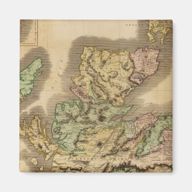 Gemischtes Schottland 2 Magnet (Vorne)