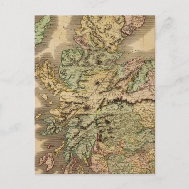 Gemischtes Schottland 2 Postkarte (Vorderseite)