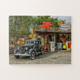 GEMischtWARENLADEN ALTES ZEITGENÖSSISCHES PUZZLE