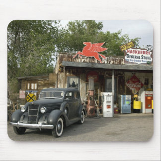 Gemischtwarenladen des Weg-66 u. Tankstelle Mousepad