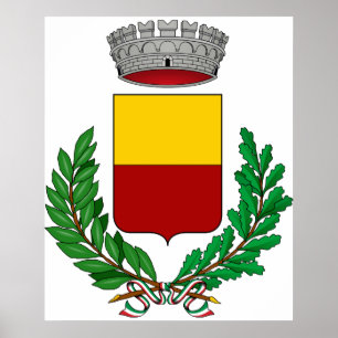 Gemona del Friuli Stemma, Italien Poster