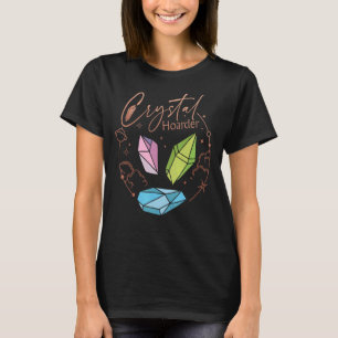 Gems Crystals Ores Namaste Chakra Spiritueller Kri T-Shirt