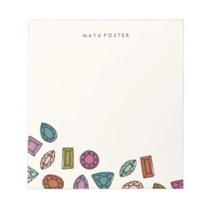 Gems Notepad - Kohle Notizblock