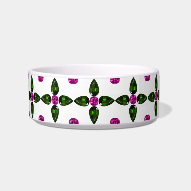 Gemstone Art, Purple Green Napf (Vorderseite)