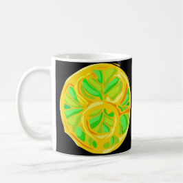 Gemstone Colored Taurus Symbol Kaffeetasse