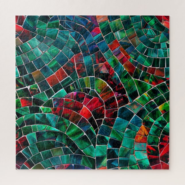 Gemstone Mosaikpuzzle Puzzle (Vertikal)