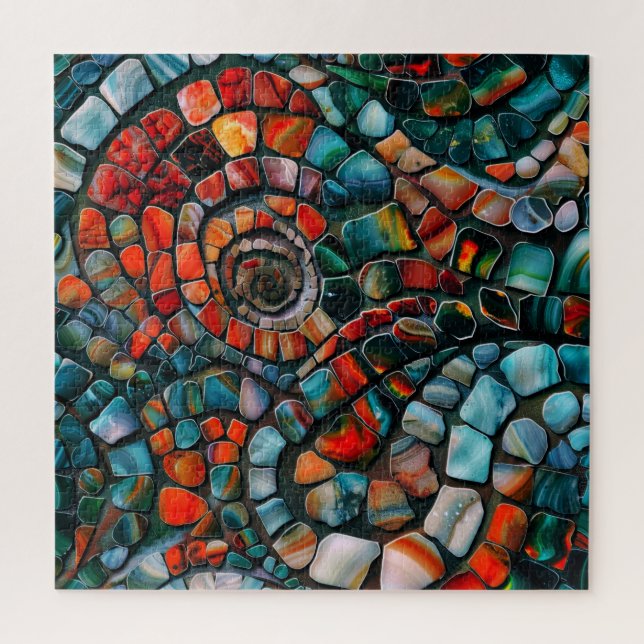 Gemstone Mosaikpuzzle Puzzle (Vertikal)