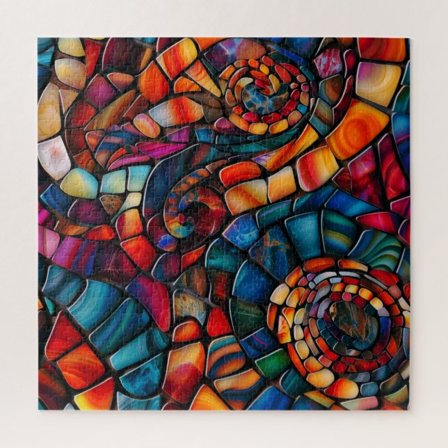 Gemstone Mosaikpuzzle Puzzle (Vertikal)