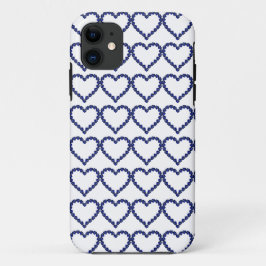 Gemstone Sapphire Blue Heart Case-Mate iPhone Hülle