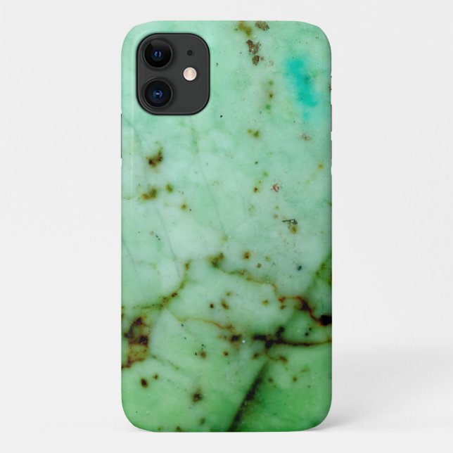 Gemstone Series - Green Jade Design Case-Mate iPhone Hülle (Rückseite)