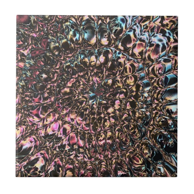 Gemstone Spiral Fliese (Vorderseite)