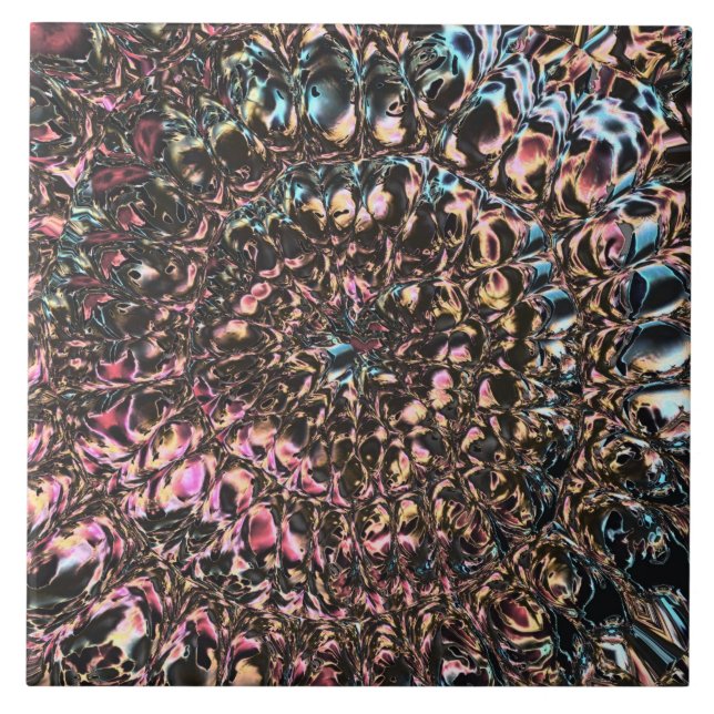 Gemstone Spiral Fliese (Vorderseite)