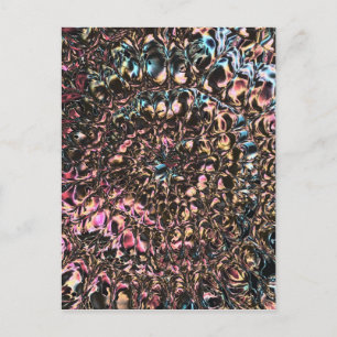 Gemstone Spiral Postkarte