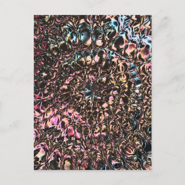 Gemstone Spiral Postkarte (Vorderseite)