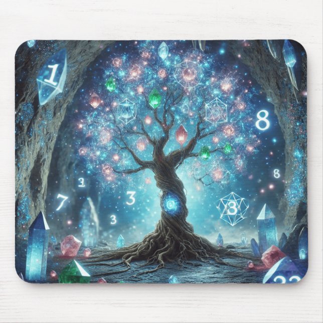 Gemstone Tree of Life Mousepad (Vorne)