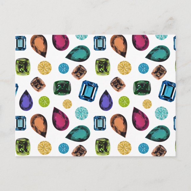 Gemstones Postkarte (Vorderseite)