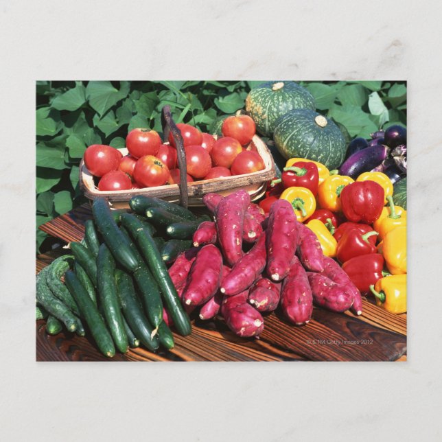 Gemüse 3 postkarte (Vorderseite)