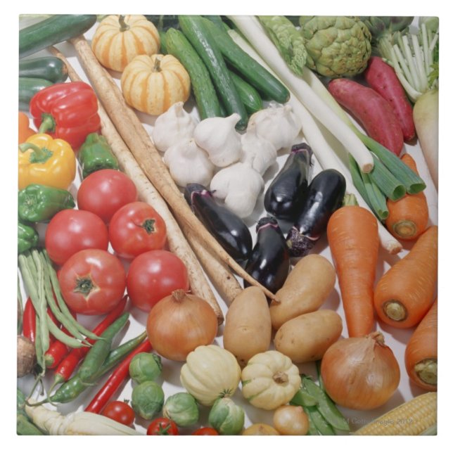 Gemüse 6 fliese (Vorderseite)