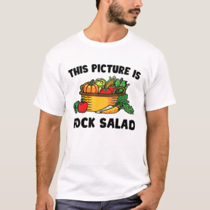 Gemüse - dieses Bild ist Rocksalat - Botanica T-Shirt
