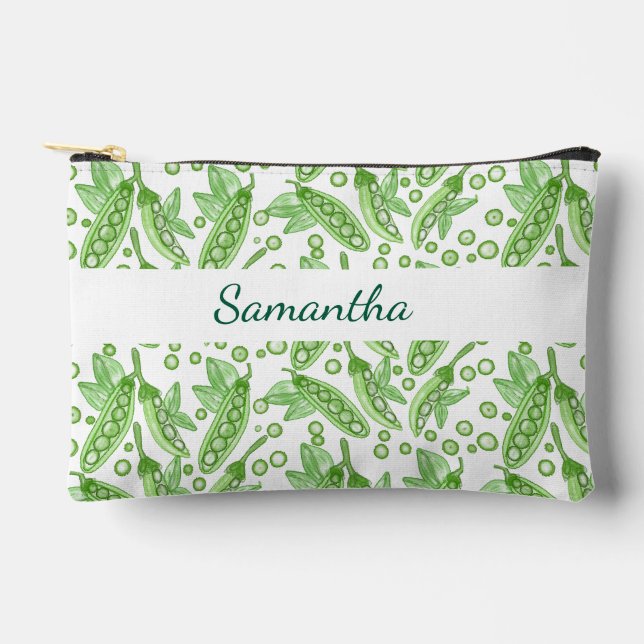 Gemüse Erbsen Zubehörtasche (Vorderseite)