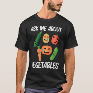 Gemüse für Männer Frauen Gesundes Lebensstil Essen T-Shirt