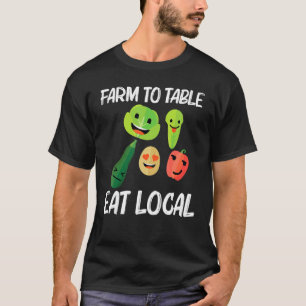 Gemüse für Männer Frauen Obst Gemüse Gartenarbeit T-Shirt