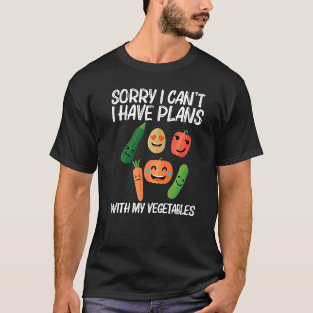 Gemüse für Männer - gesunde Lebensweise T-Shirt (Vorderseite)