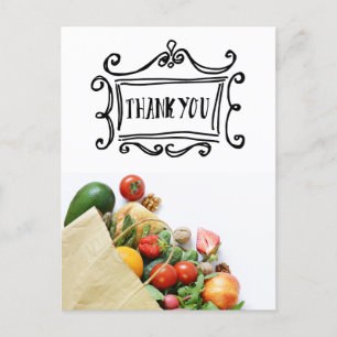 Gemüse Gemüse Vegetarier Würdigung Postkarte