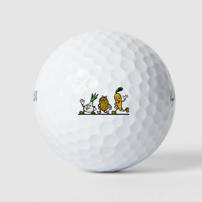 Gemüse Golfball (Vorderseite)