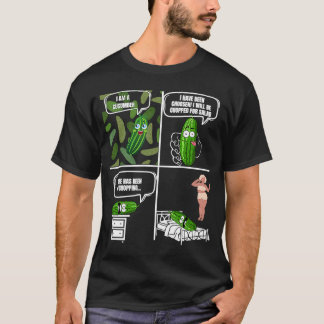 Gemüse Gurke Erwachsener Sarkasmus Humor Gurke T-Shirt