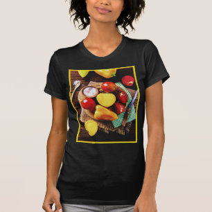 "Gemüse hausgemachte Salate" Niedliches Foto. Jetz T-Shirt