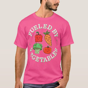 Gemüse Kawaii Karotte Paprika Brokkoli Tomate T-Shirt