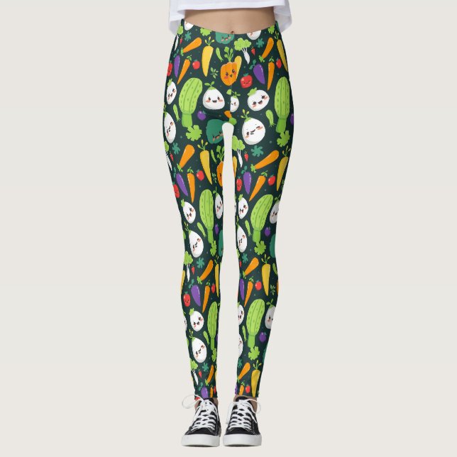 Gemüse Leggings (Vorderseite)