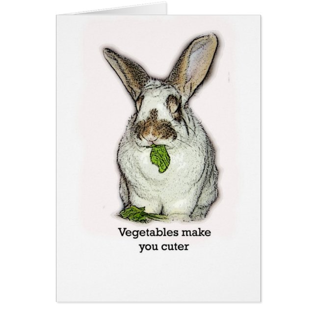 Gemüse macht Sie niedlicher (Vorne)