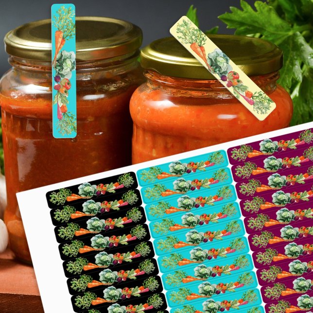 Gemüse - Nachweis von Lebensmittelbegrenzungen Etiketten (Von Creator hochgeladen)