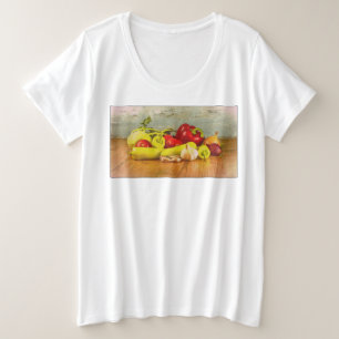"Gemüse" Niedliches Foto. Jetzt kaufen Große Größe T-Shirt