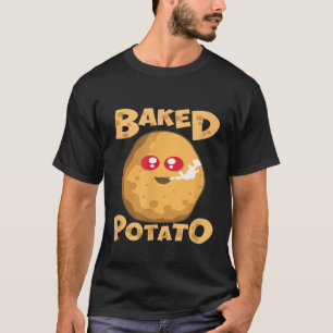 Gemüse-Ofenkartoffel-Pothead-Hof T-Shirt