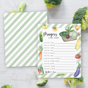 Gemüse - Party   Gebete für das Baby