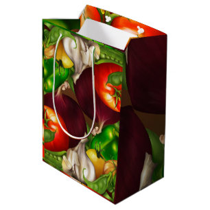 Gemüse und Kräuter Bio Naturvegetation Lebensmitte Mittlere Geschenktüte