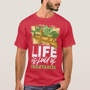 Gemüse Vegan essen gesunde Lebensmittel Bio Farme T-Shirt