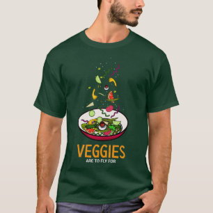 Gemüse vegetarisches Geschenk T-Shirt