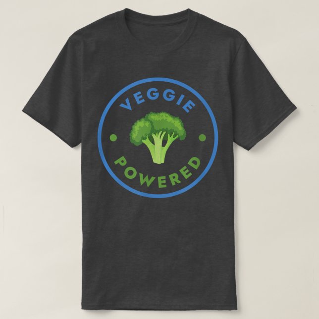 Gemüse Veggie Vegetarier Vegan T-Shirt (Design vorne)