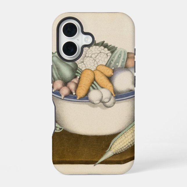 Gemüse von Grant Wood iPhone 16 Hülle (Rückseite)