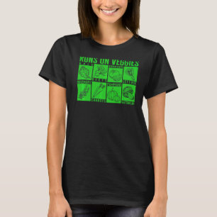 Gemüse wird in Veggies Vegan gegessen gesund P T-Shirt